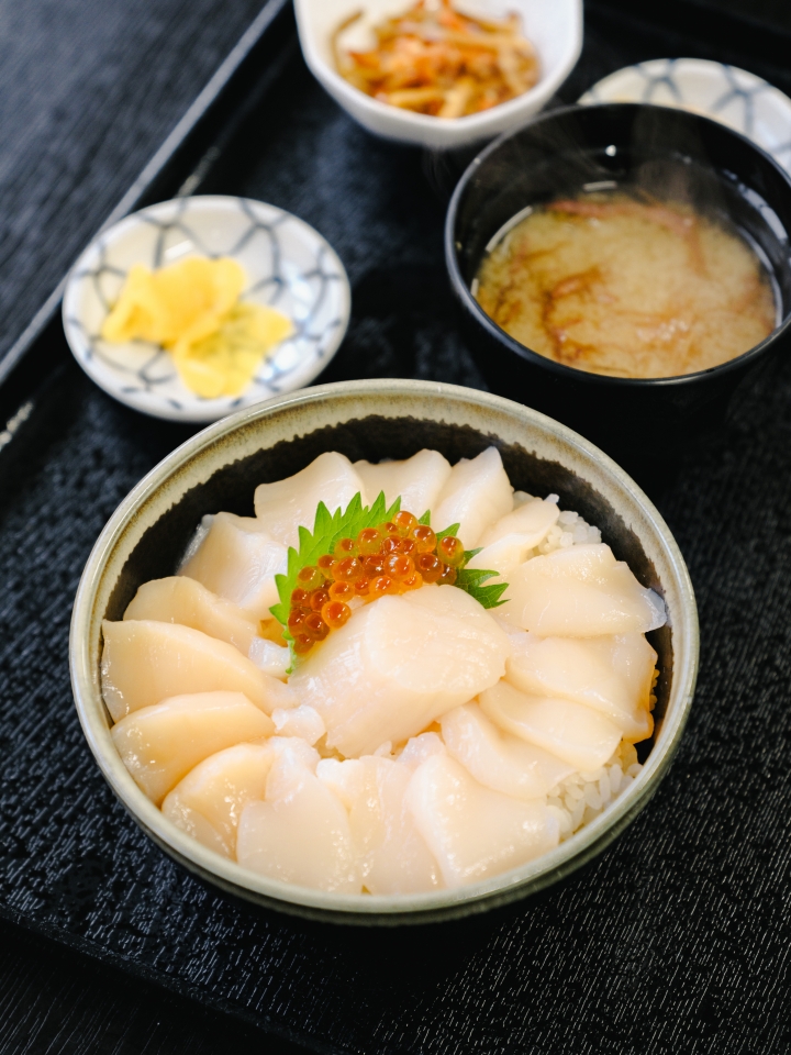 A local meal at Cape Notoro in Abashiri
