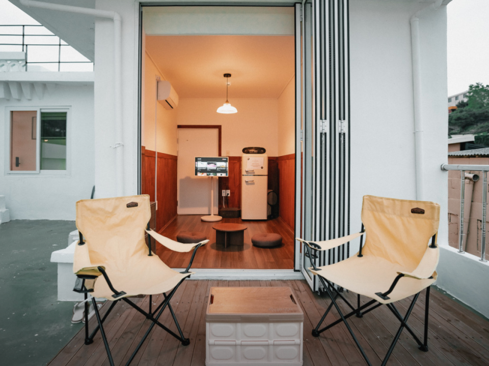 View of the third floor at Stay Cassette Player