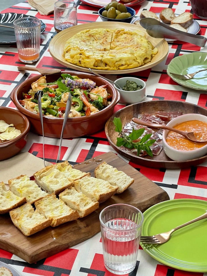 A scene from Maha Kitchen's vegetable gastronomy gathering