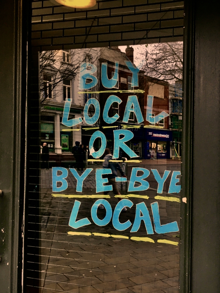 A photo highlighting the importance of local travel.