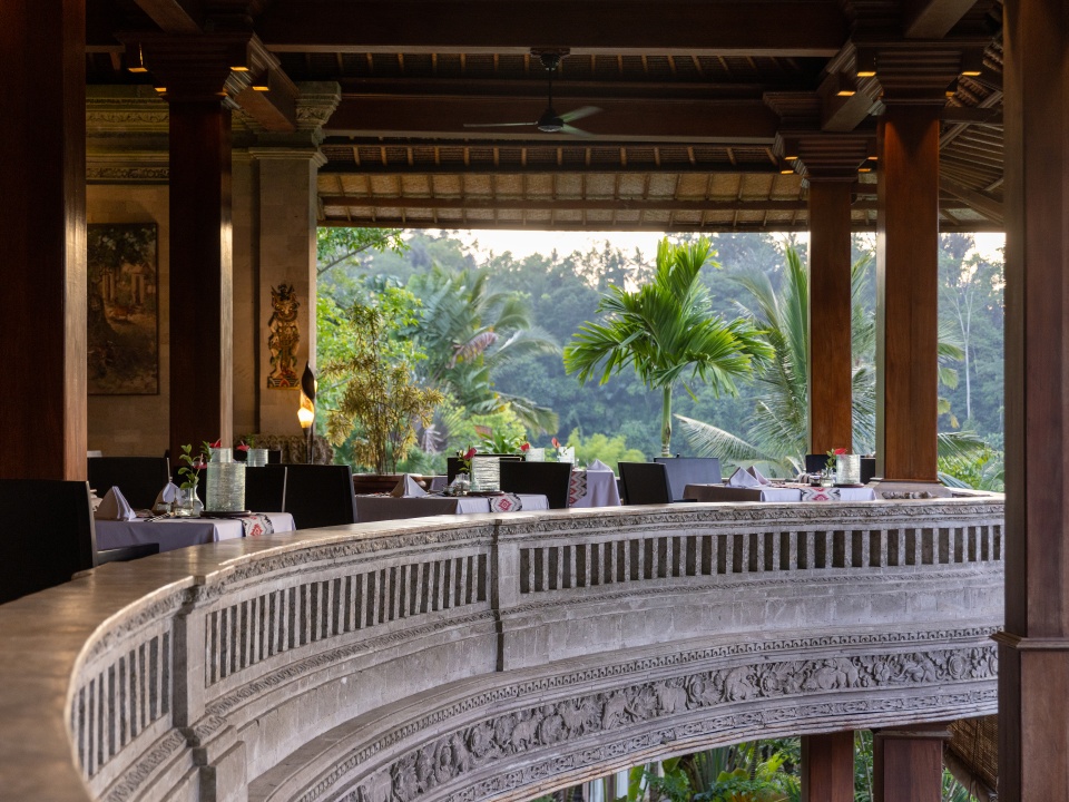 A view of The Royal Pita Maha, about a 20-minute drive from the Ubud Royal Palace.