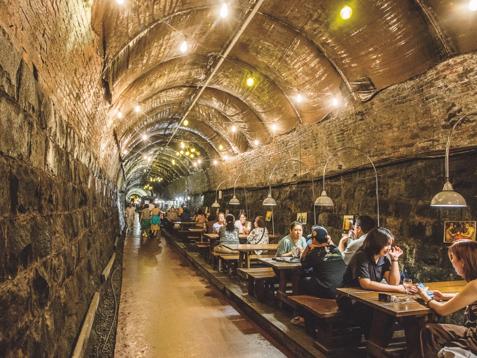 The Wine Tunnel, one of Cheongdo’s best-known places to visit