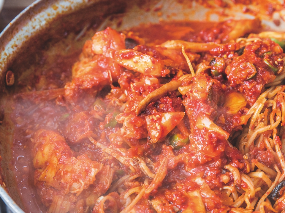 Cheongdo Abuji Ppoljjim, a local favorite in Cheongdo serving braised cod cheeks