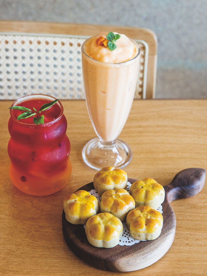 Soso Honghong, a cafe run by owner Jeong Insuk, who won an award at the Cheongdo Banshi Cooking Contest