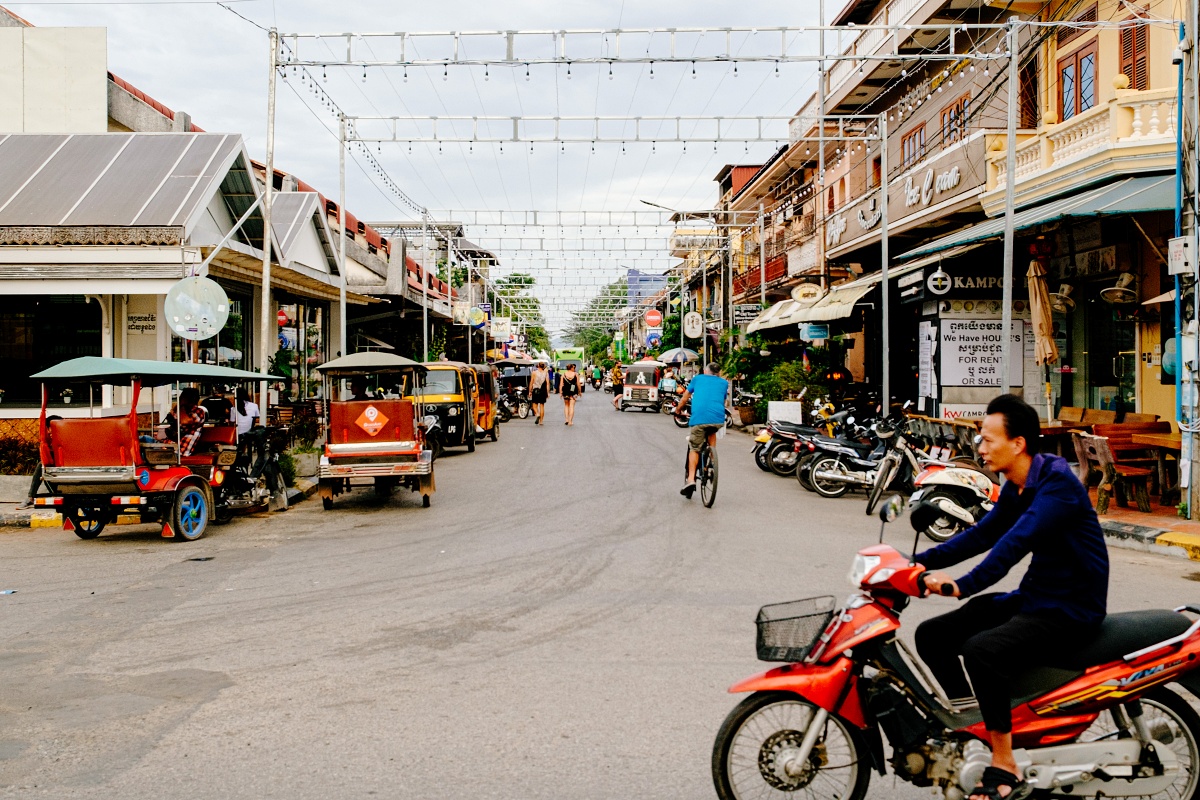 A street in Kampot