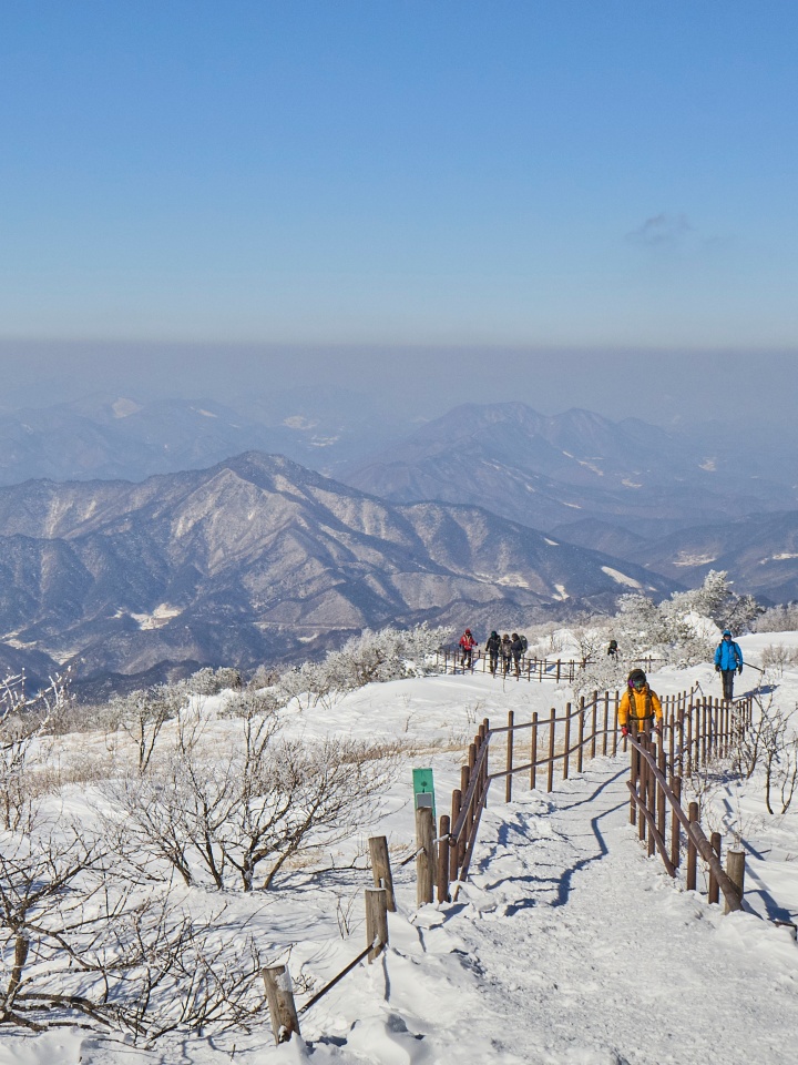 경북 영주 소백산 하이킹