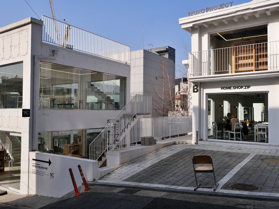 Finding the Future in the Past — The Future Dreamed by Old Spaces, the 1 Euro Project