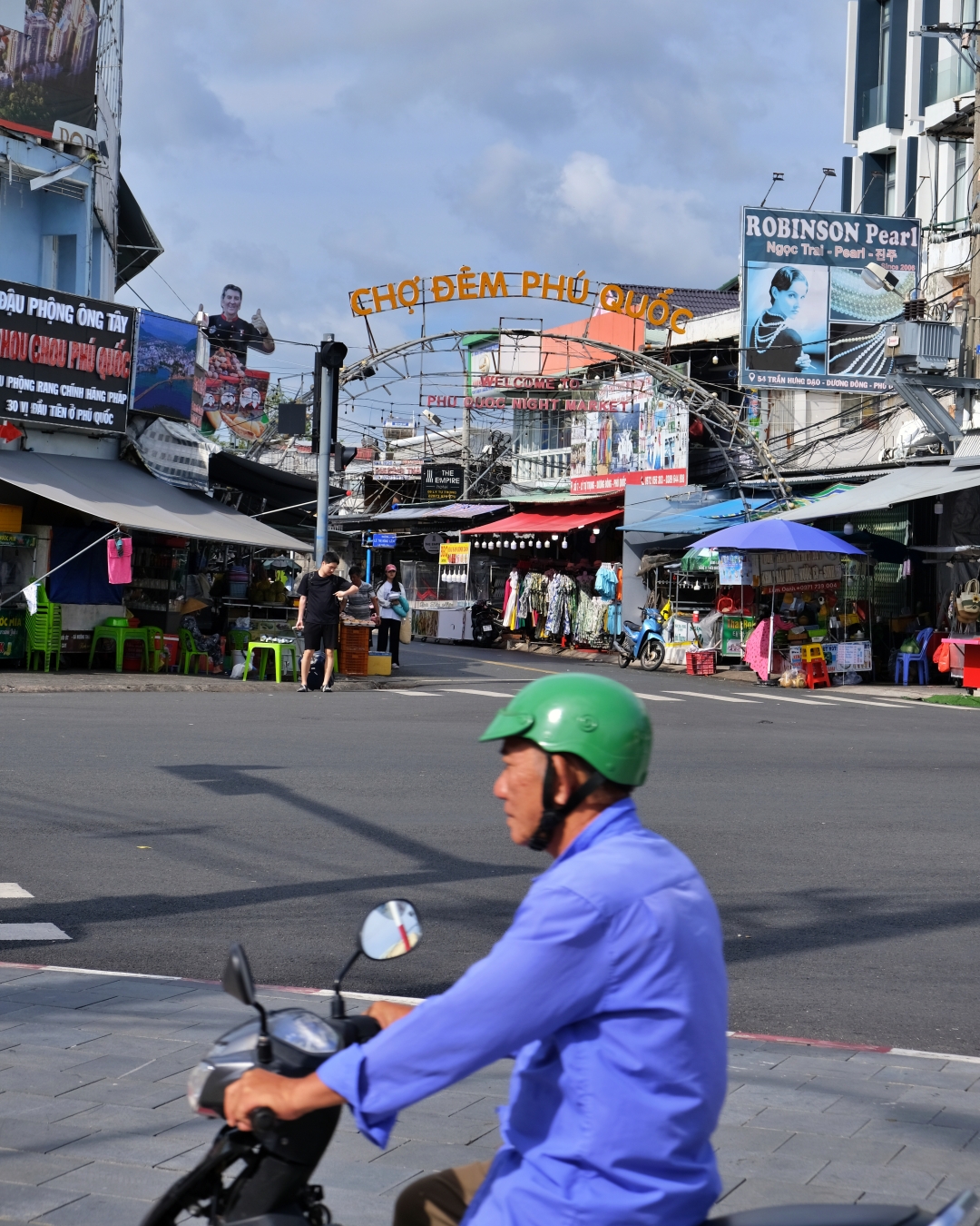 A view of downtown Phu Quoc