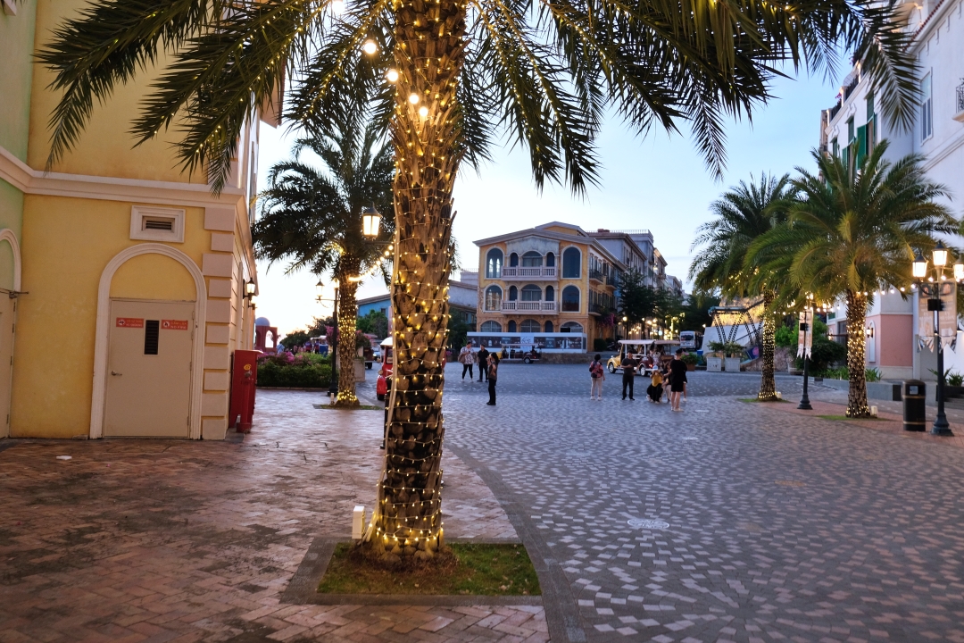 View of Sunset Town in Phu Quoc