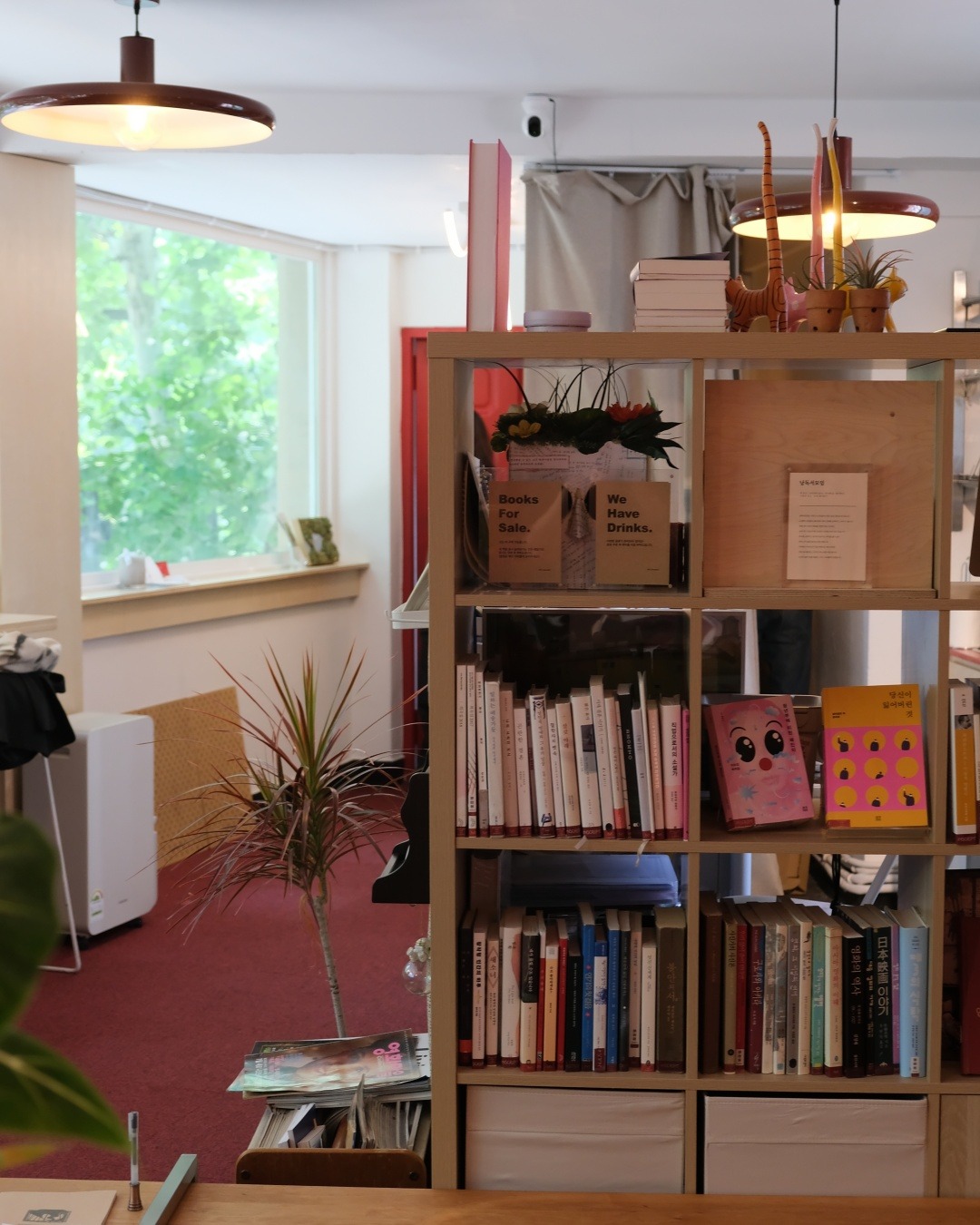 Inscript, a bookstore specializing in plays in Ihwa-dong