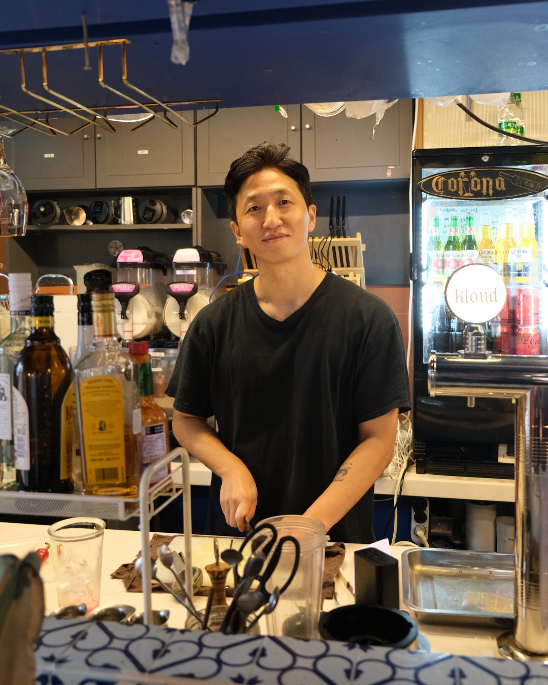 Owner of Salsarica, a Mexican restaurant in Hapjeong