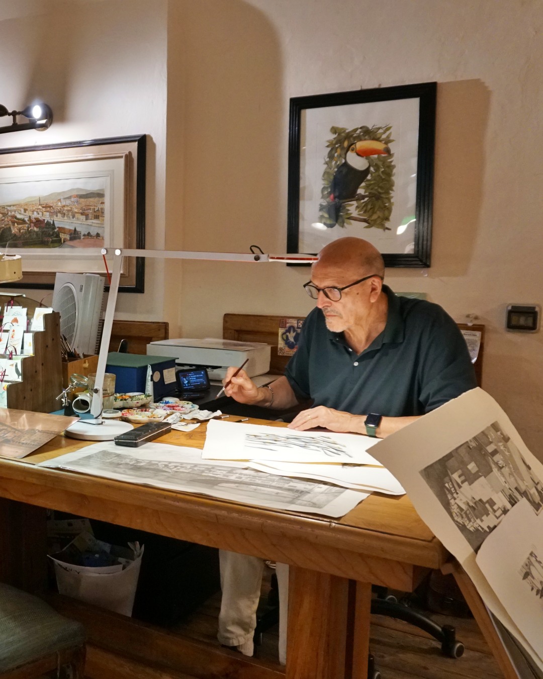 L’ippogrifo Stampe d’Arte, a small gallery and shop specializing in prints