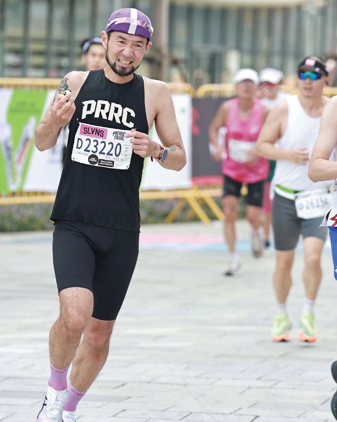 Kim Wolf at the Shanghai International Marathon