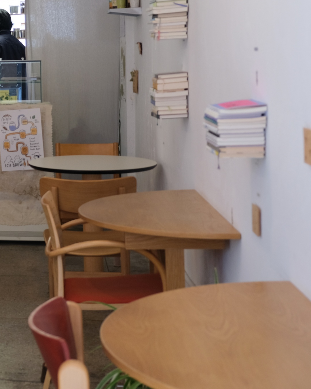 Eeoreop, a café inside Jeongneung Market in Seongbuk-gu