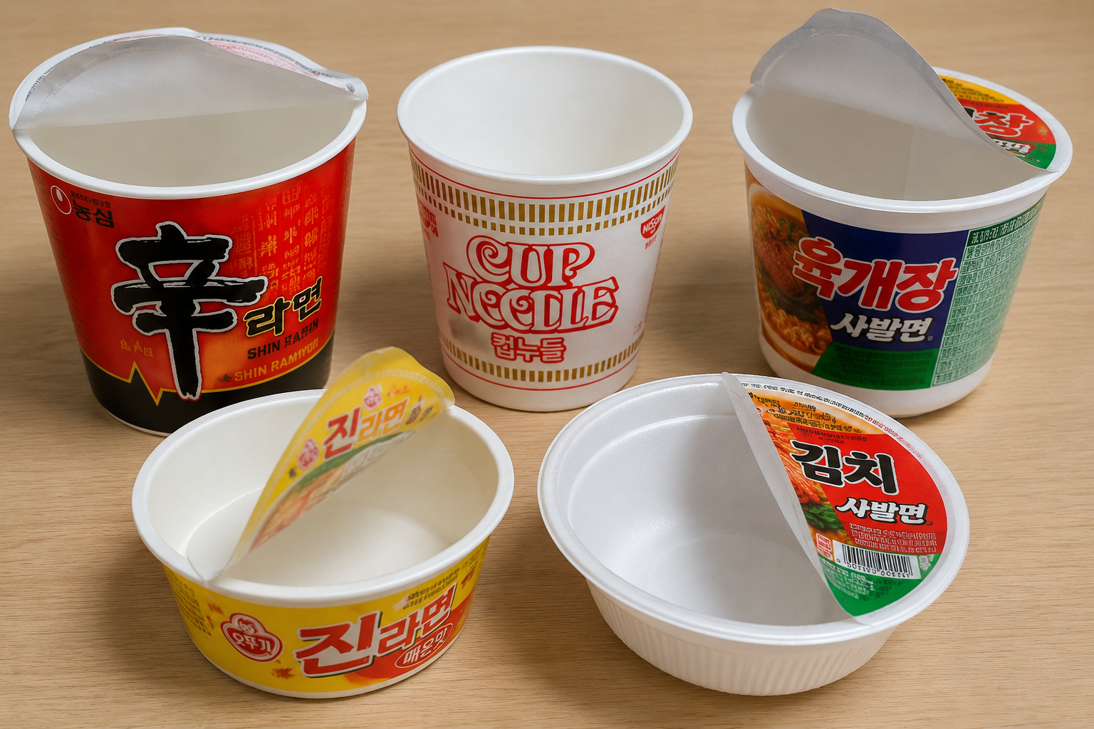 컵라면 용기·포장접시 열분해 재활용 확대...근본적 해결책 제시해야
