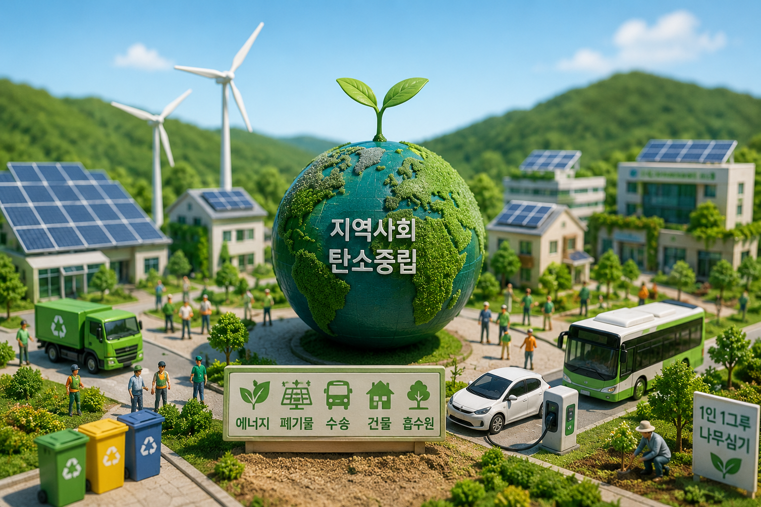 기후에너지환경부, ‘지역사회 탄소중립 실행전략’ 발표…지방정부 중심 2050 탄소중립 추진