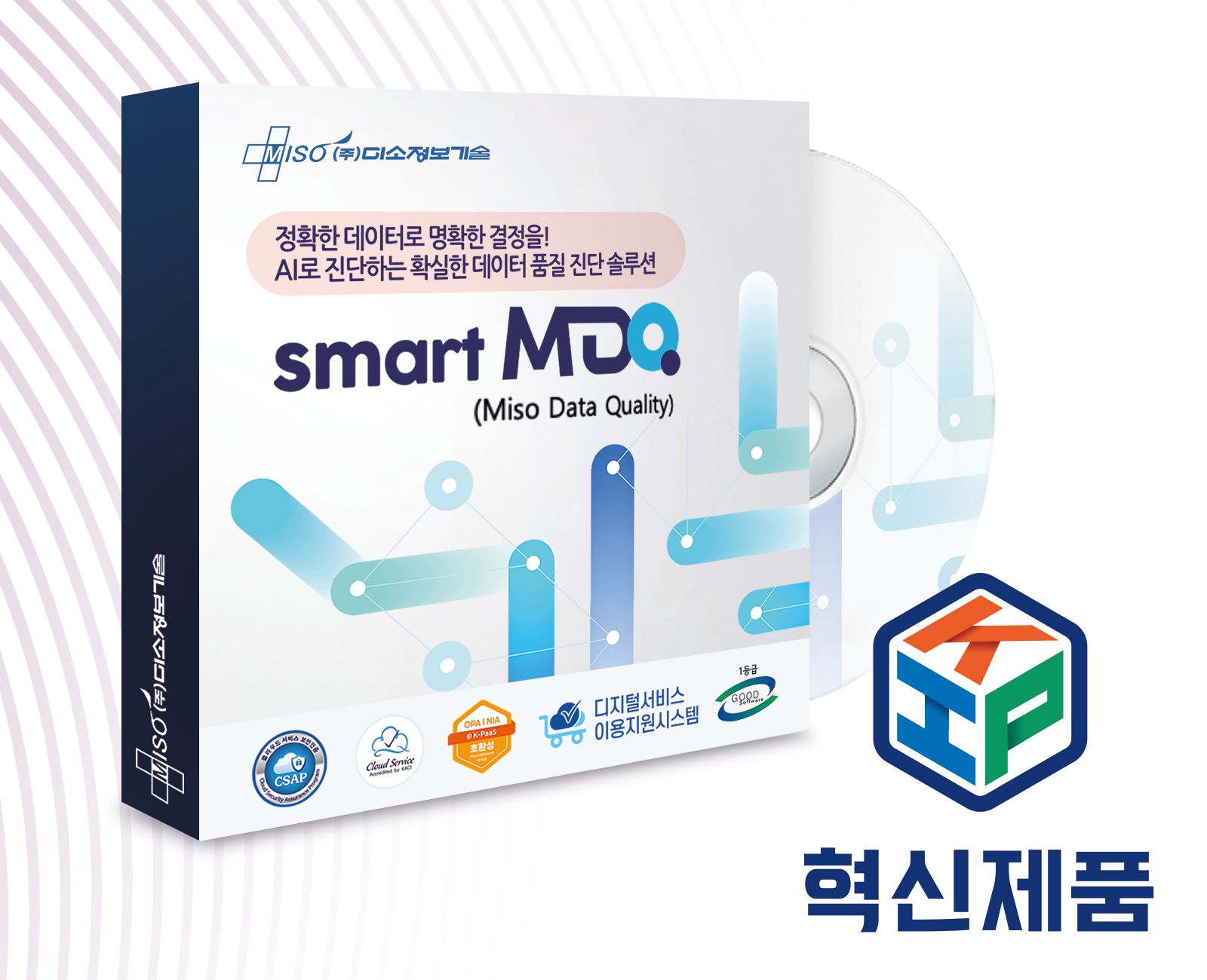 미소정보기술, 데이터 품질진단 ‘스마트MDQ’ 과기정통부 혁신제품 지정