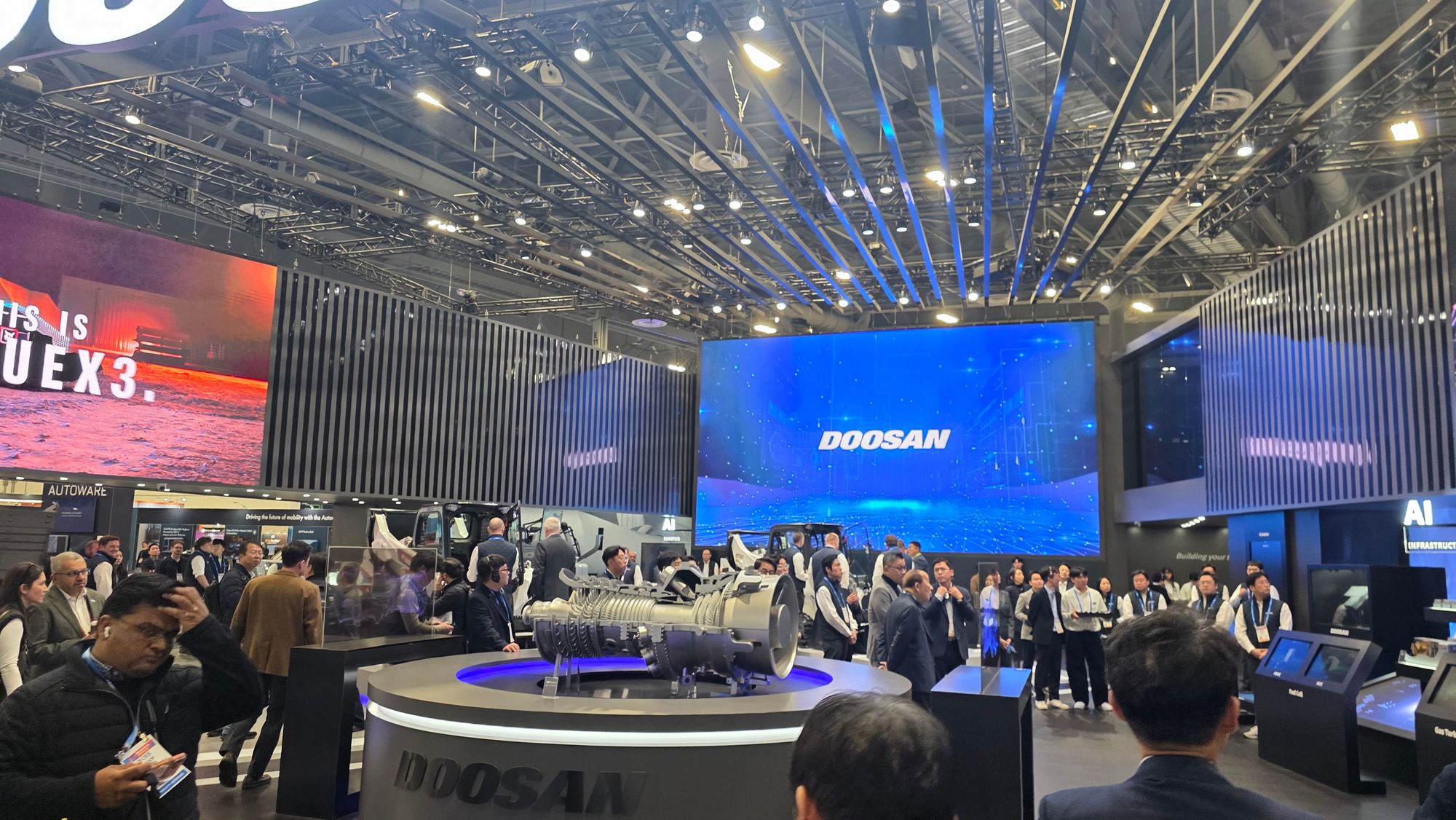 [CES 2026] 일론 머스크 xAI도 줄 섰다…두산 "가스터빈 2030년까지 매진"