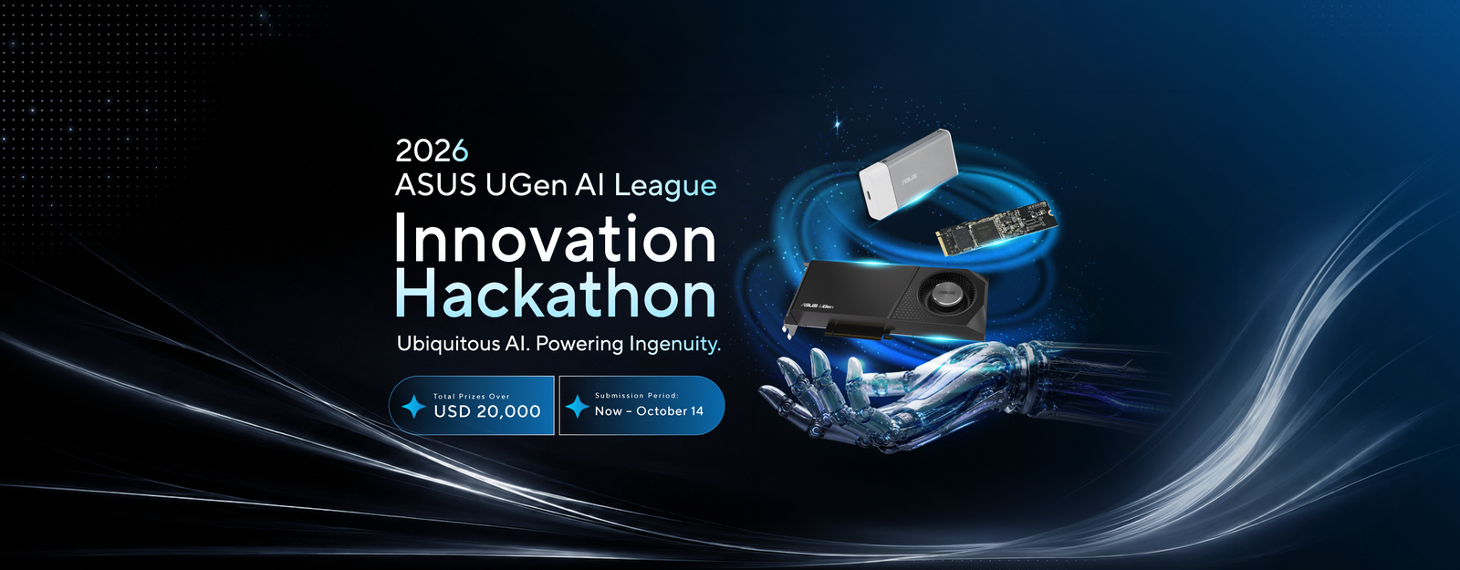 ASUS, 엣지 AI부터 32GB GPU까지 건 "UGen AI 리그" 해커톤 개최
