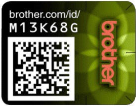 브라더 New 홀로그래픽 보안 라벨