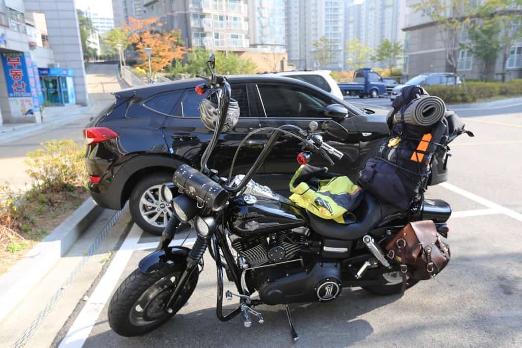 강화도 함허동천 혼자 즐기는 캠핑 With 할리데이비슨