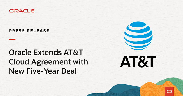 [Cloud] 오라클, AT&amp;T와 클라우드 협력 신규 5년 연장