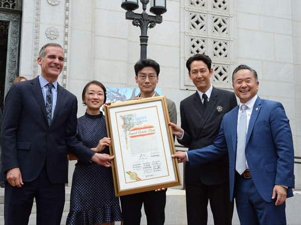 [OTT] LA시, 한국 콘텐츠 최초로 ‘오징어 게임의 날' 제정