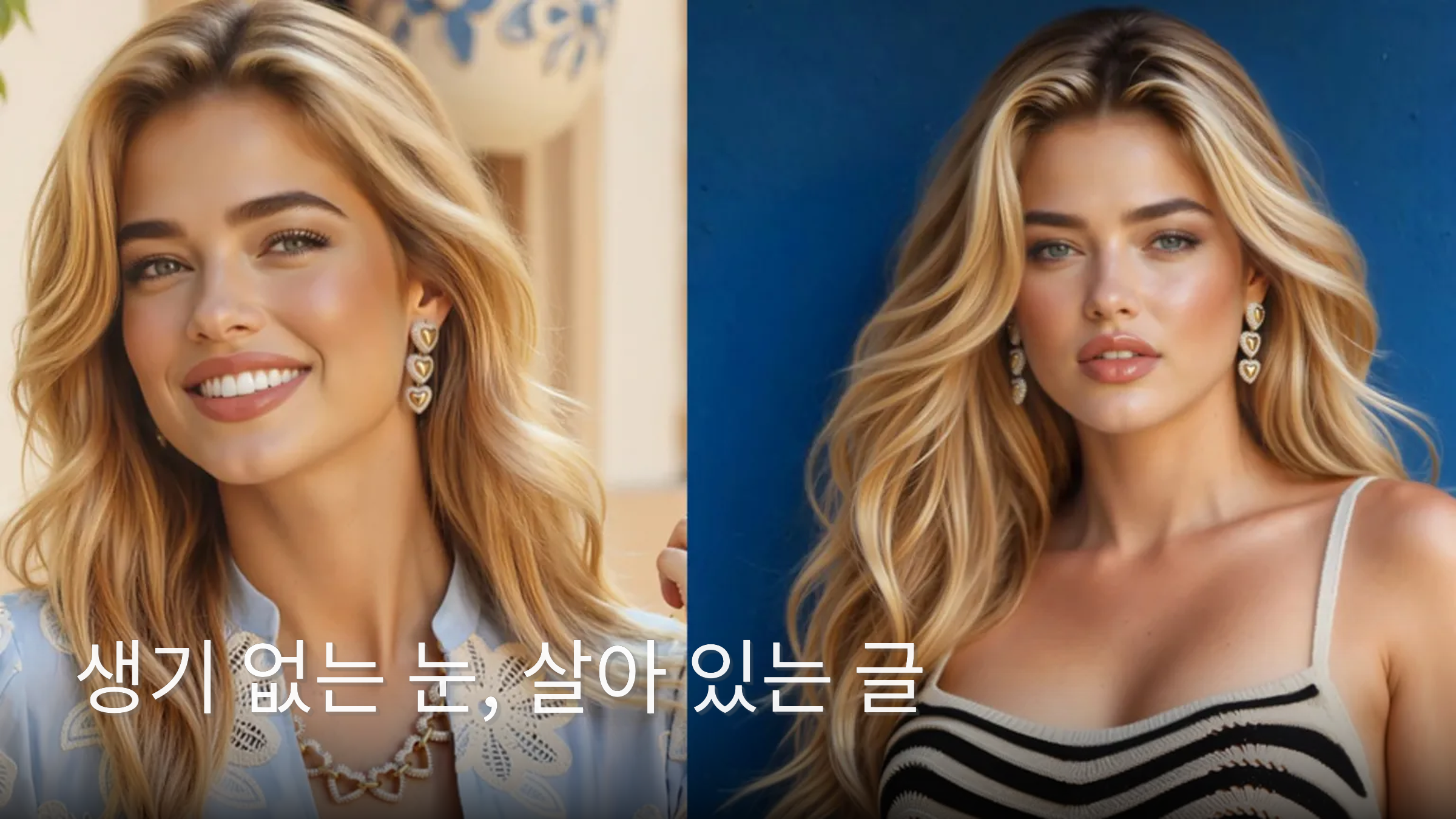 생기 없는 눈, 살아 있는 글