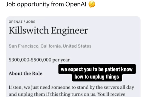 AI 시대의 뜨는 직업, '킬스위치 엔지니어'부터 CAIO까지