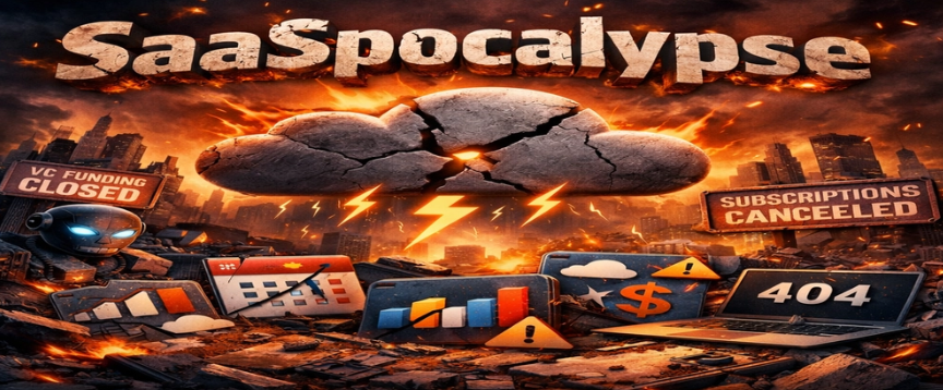 AI가 부른 '사스포칼립스' 공포, 증시와 코인 동반 폭락