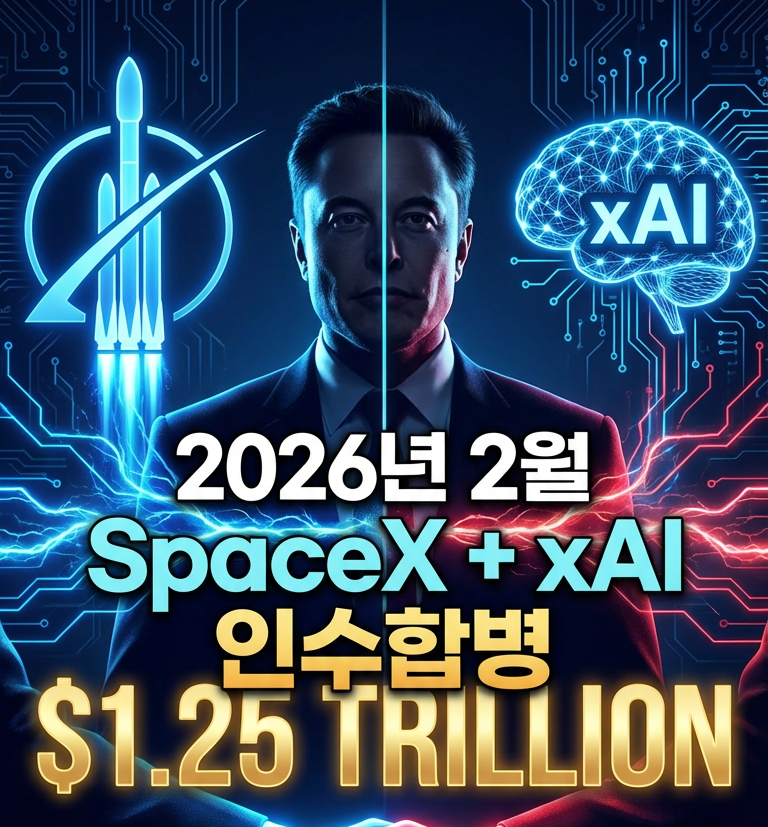 1.25조 달러의 도박: SpaceX와 xAI 합병 & 요점과 질문