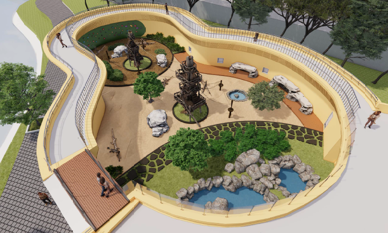 서울대공원, 일본원숭이 방사장 40년 만에 전면 리모델링