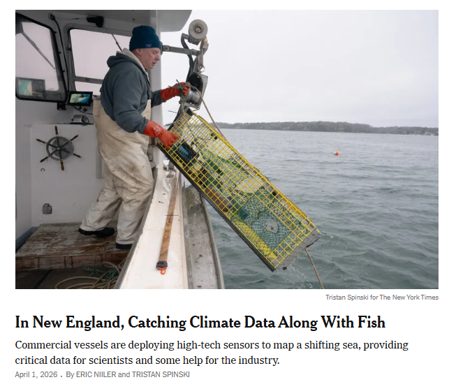 “어민이 곧 연구자”…뉴잉글랜드 바다서 기후변화 추적