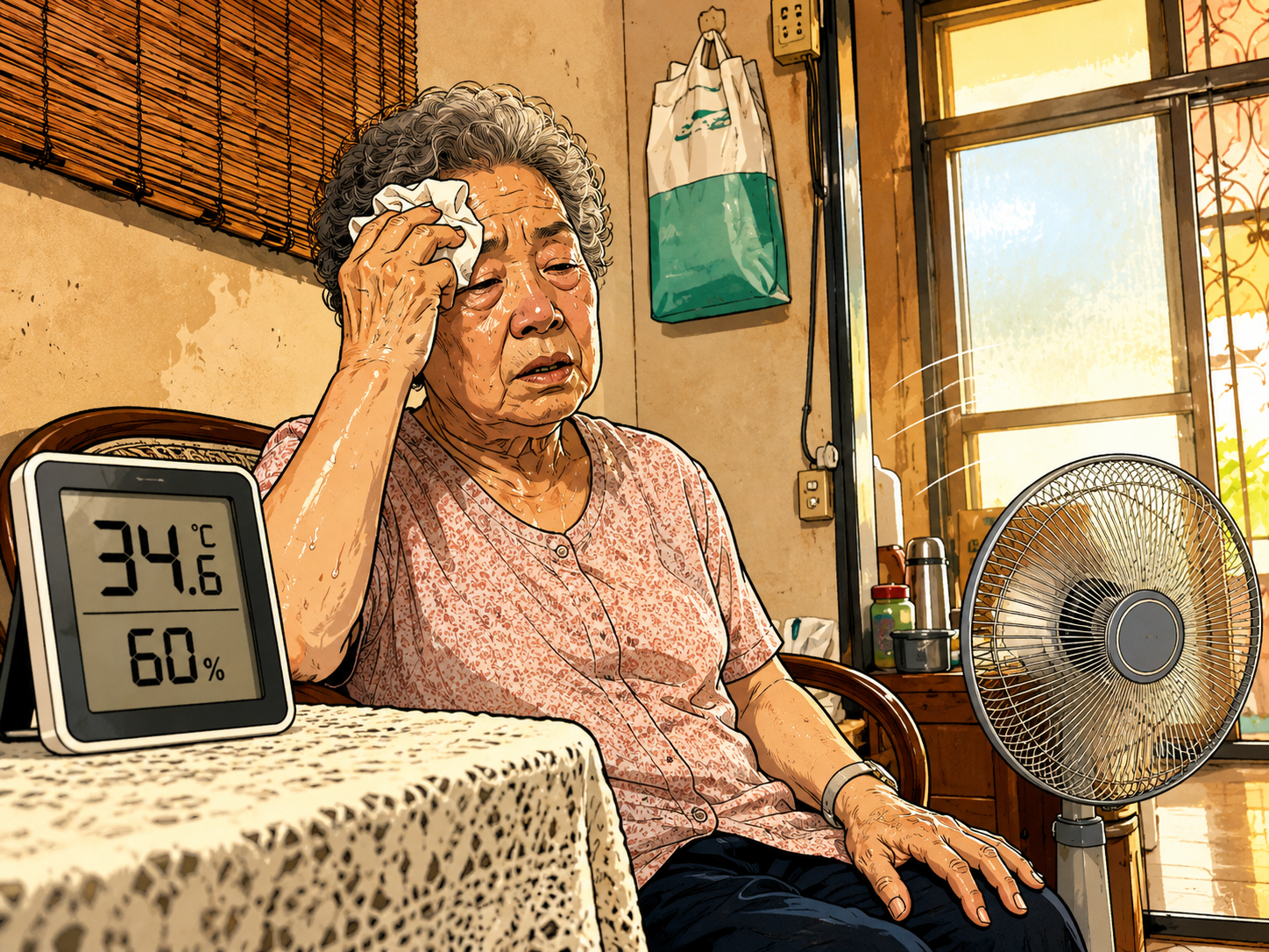 “집에 있어도 위험하다”…폭염 사망 10명 중 6명은 80세 이상